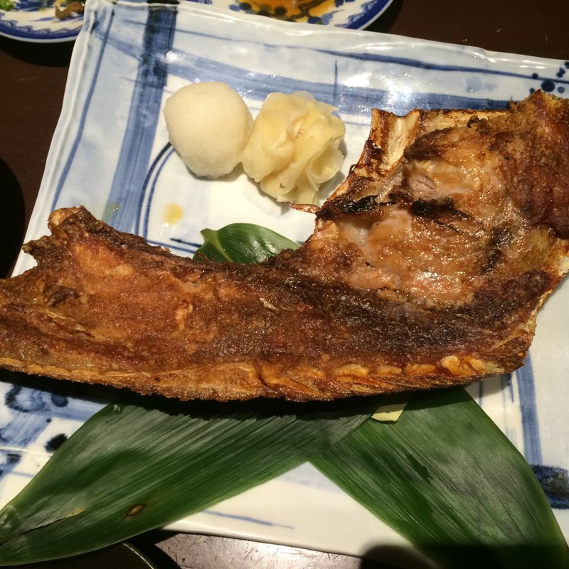 まぐろカマ塩焼(寅八商店 心斎橋店)