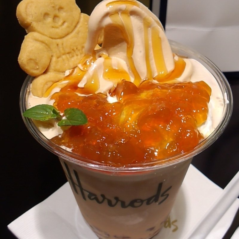 キャラメルソフトティークリームソフト(ハロッズ ティーバー)