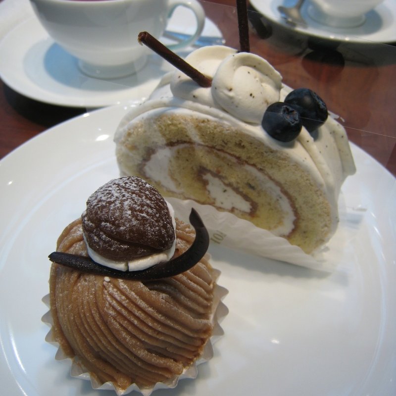 ケーキセット(フォートナム・アンド・メイソン・コンセプトショップ 玉川高島屋)