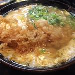 天とじうどん(とんぼ)