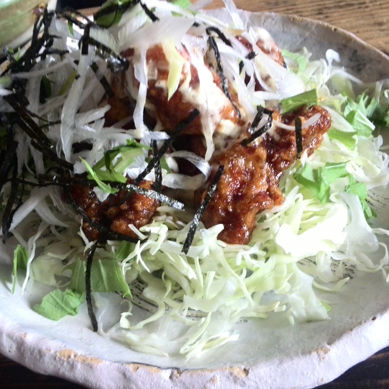 阿部鶏モモの竜田揚げ(生姜料理 しょうが )