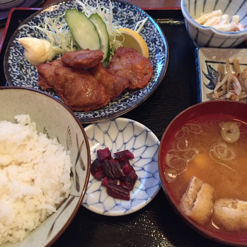 からあげ定食(三平酒寮 渋谷店 （さんぺいしゅりょう）)