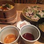 桜山豚のレタス蒸し御膳(あえん)