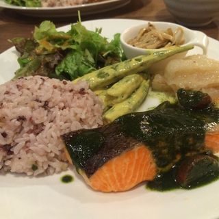 農園プレート(ダイチ アンド トラベルカフェ （Daichi & Travel café【旧店名】ダイチアンドキーツ）)