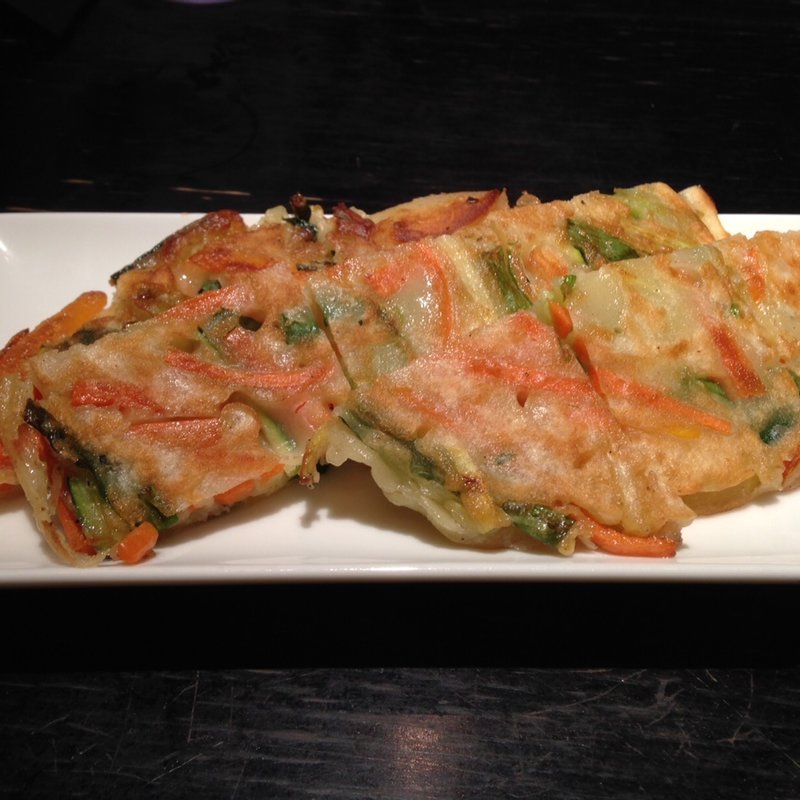 海鮮ねぎチヂミ(KOREAN DINING長寿韓酒房ルミネ大宮店)