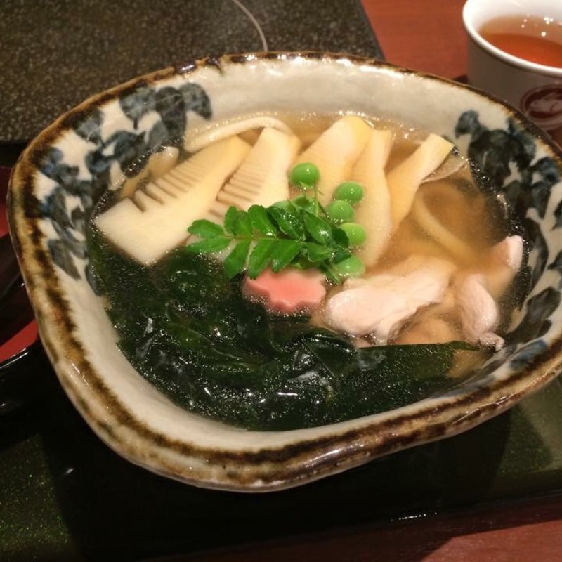 若竹うどん(美々卯 京都伊勢丹店)