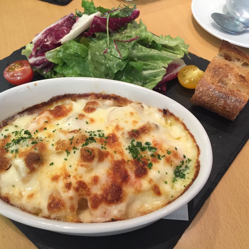 シーフードグラタンランチ(カフェ ル・コルドン・ブルー)