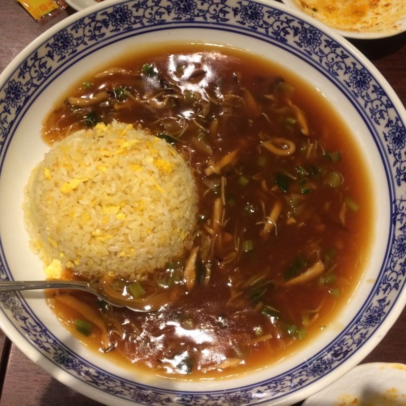 フカヒレあんかけご飯(香港料理　蘭　浜田山店)