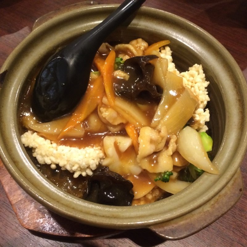 五目おこげ(香港料理　蘭　浜田山店)