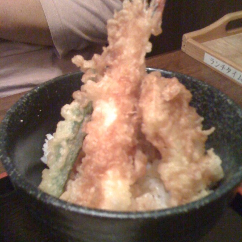 ミニ天丼(どんぷく)