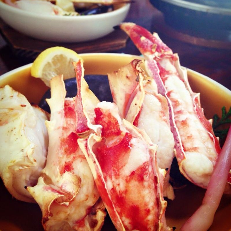 本タラバかに　焼きかに(札幌かに本家　四日市店)