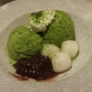 抹茶アイスのアフォガート(こなな 京都ポルタ店 )