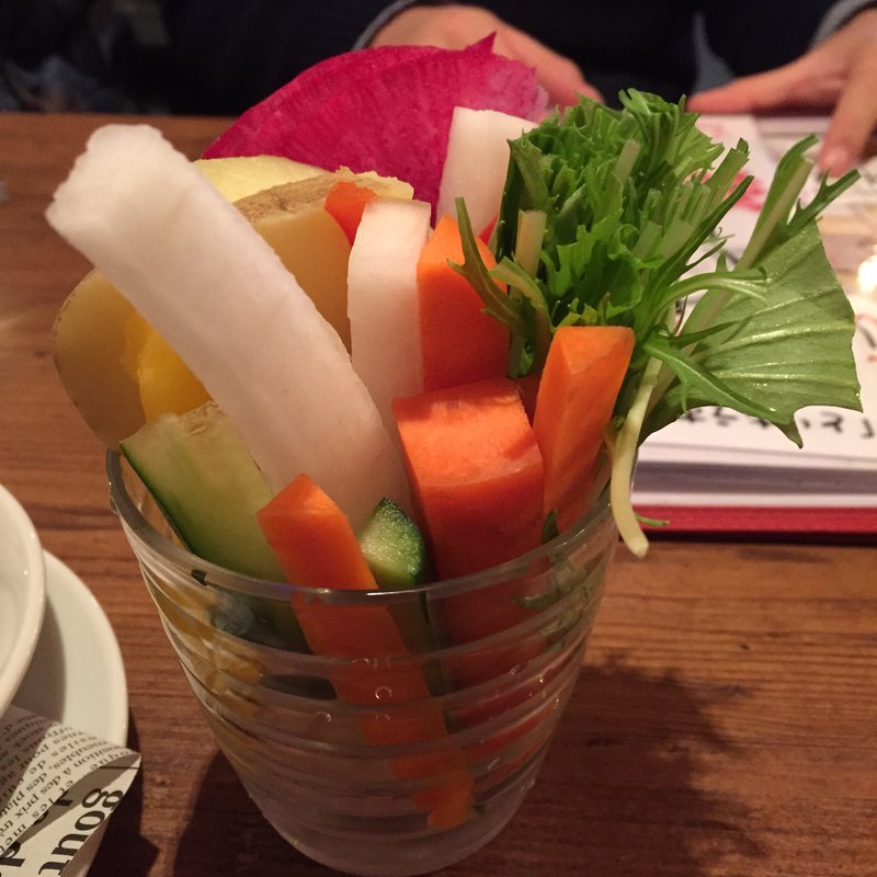 バーニャカウダ(クイーン・オブ・チキンズ 新橋本店 （Queen of Chikens）)