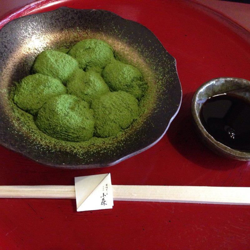 抹茶わらび餅(ぎをん小森)