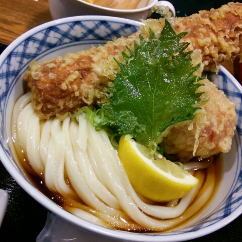 トマちく天ぶっかけ(JUN大谷製麺処)