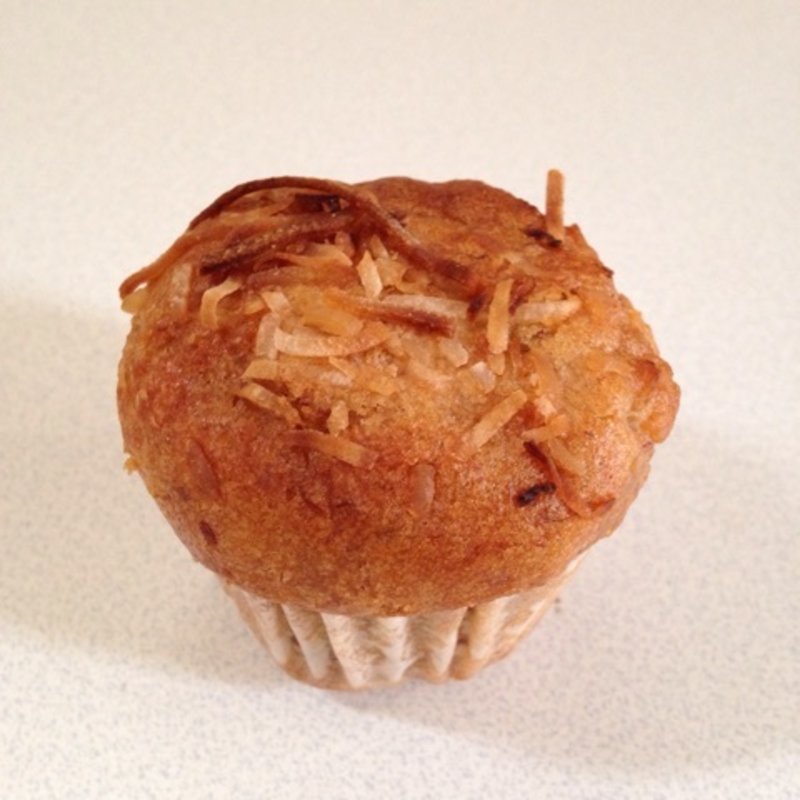 バナナココナッツマフィン(カフェ・テルヴェ！)