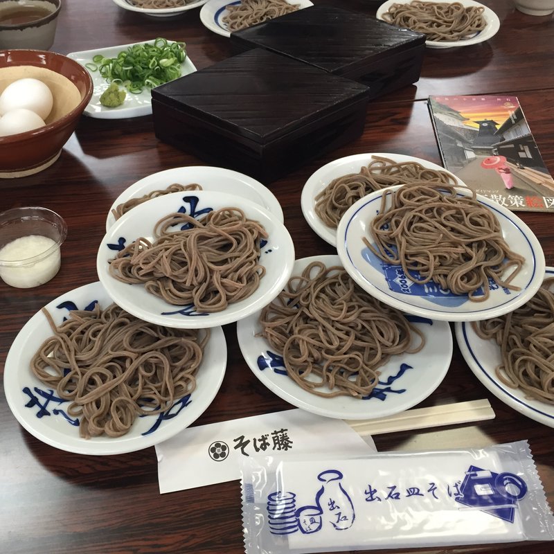 出石そば食べ放題(そば藤 )
