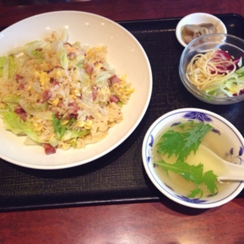 チャーシューレタス炒飯(中国家庭料理 ｍａｍａ)