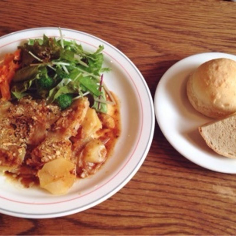 特製ランチセット 豚肉のシャパン風(hana cafe)