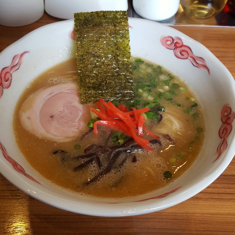 無地の細麺(中華蕎麦　無地)