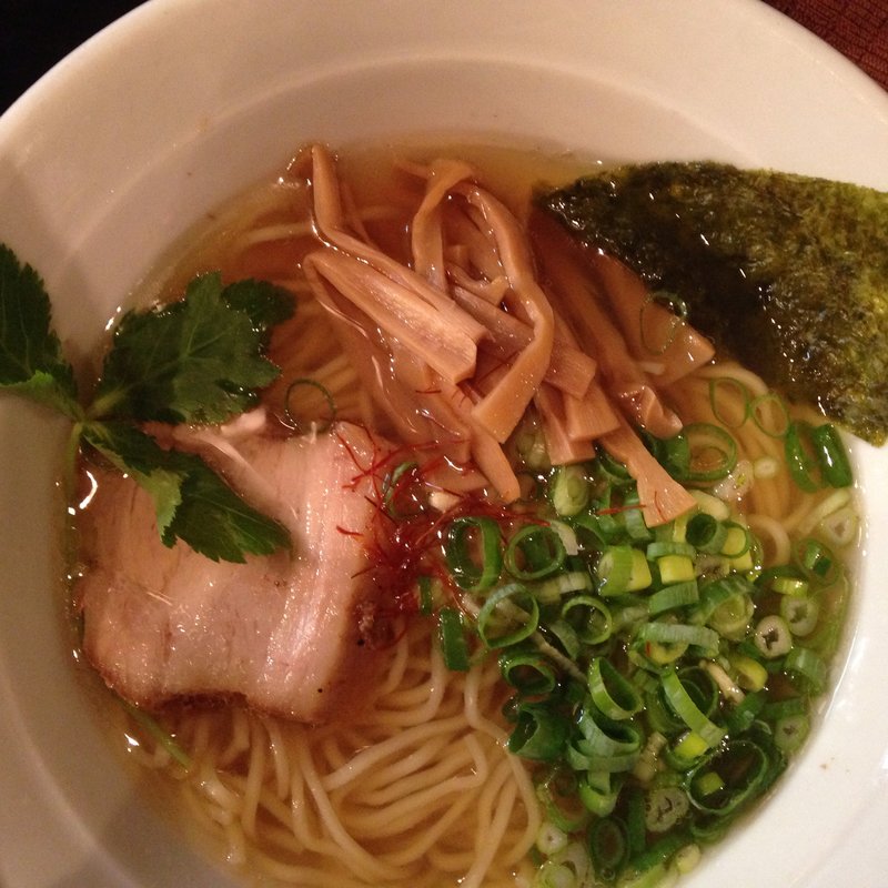 シャモ塩ラーメン(麺家 うえだ)