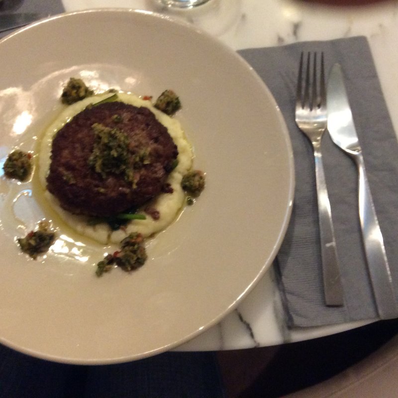 熟成黒毛和牛とフォアグラのハンバーグ（Cコース）(PJC-Personal Jesus Cafe-)