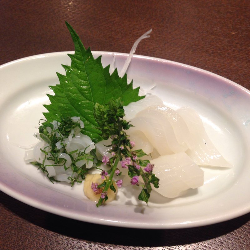 剣先イカの刺身(味くらぶ まさや)