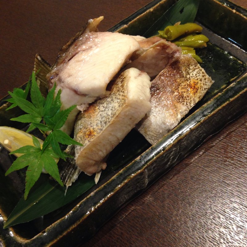 かんぱちカマ塩焼き(味くらぶ まさや)