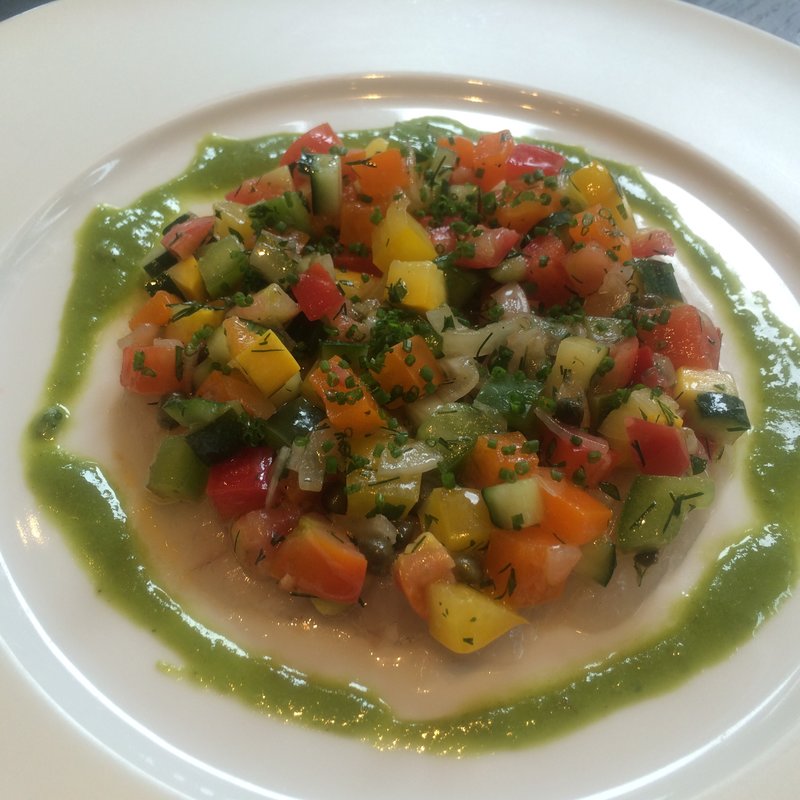 本日の鮮魚のカルパッチョ(東洋軒)