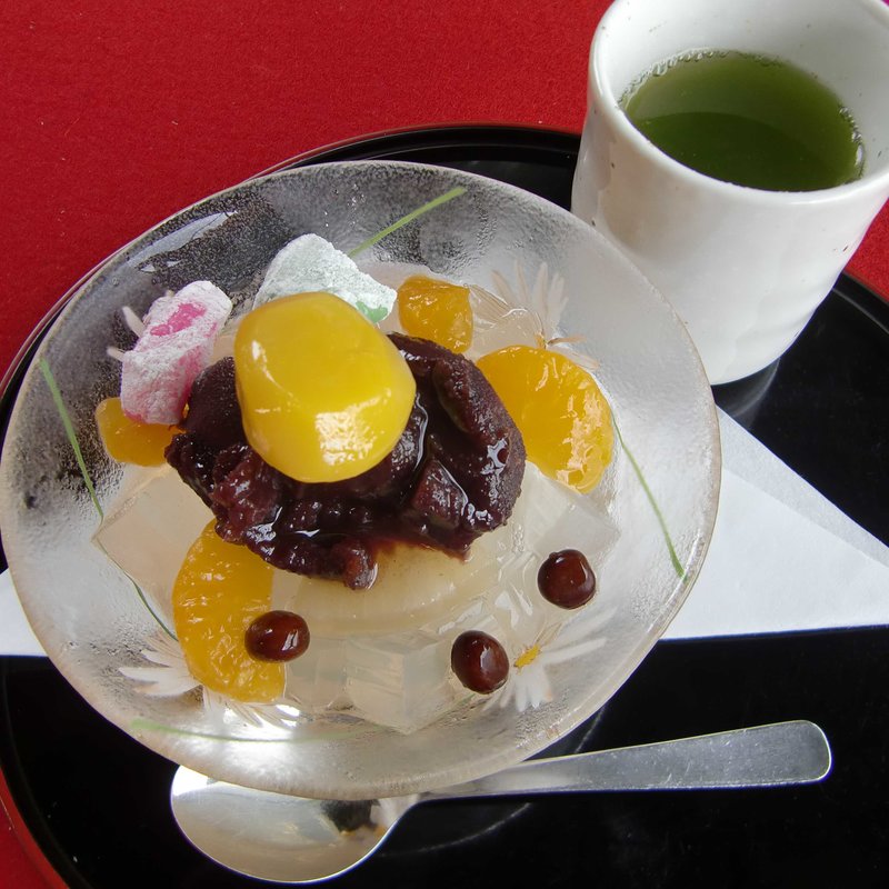 あんみつ(円覚寺　弁天堂茶屋)