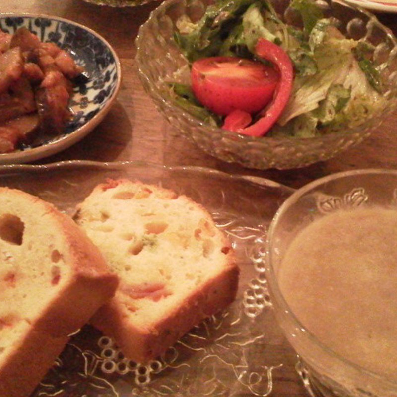 ケーク・サレ(カフェ分福)