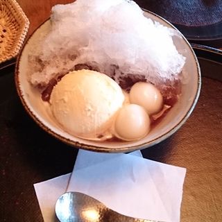 雪見冷しぜんざい(五十鈴川カフェ)