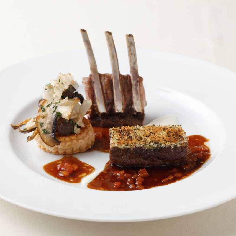 ラム肉の香草焼き(メゾン エメ・ヴィベール （MAISON AIMEE VIBERT）)