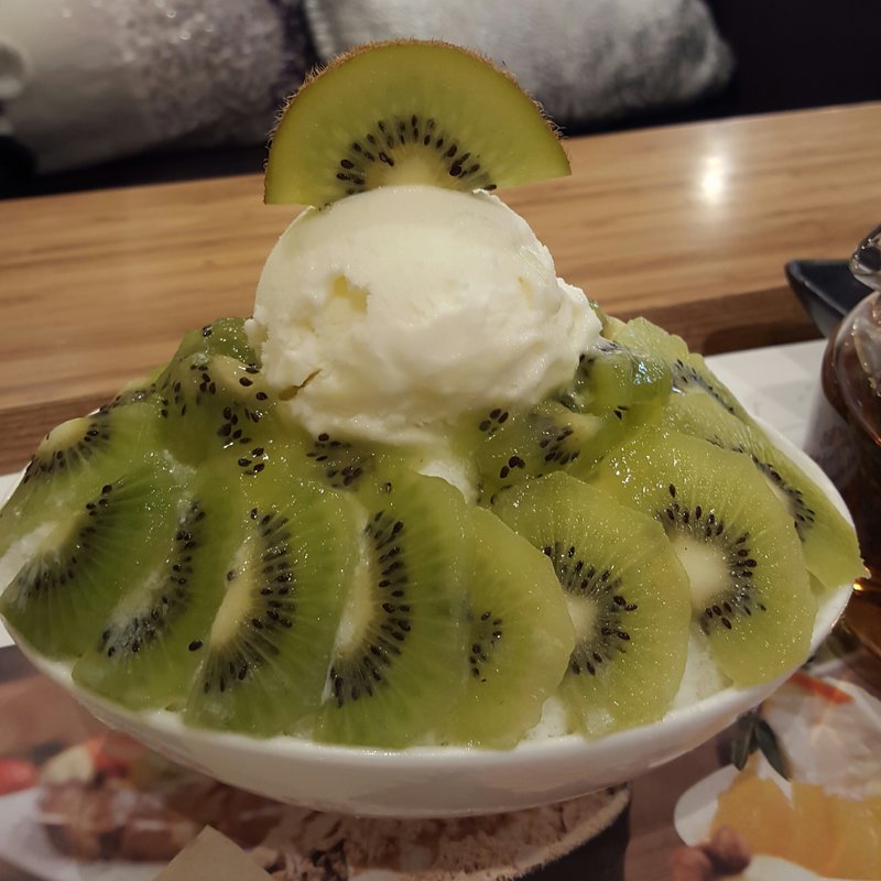 生キウイ雪(雪のはな)