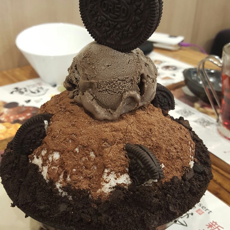 オレオチョコ雪(雪のはな)