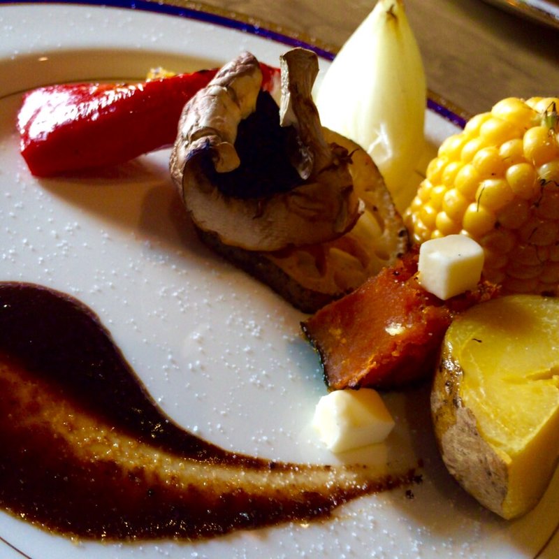 淡海地鶏か旬焼き魚 厳選季節野菜コース(炭火割烹 蔓ききょう )