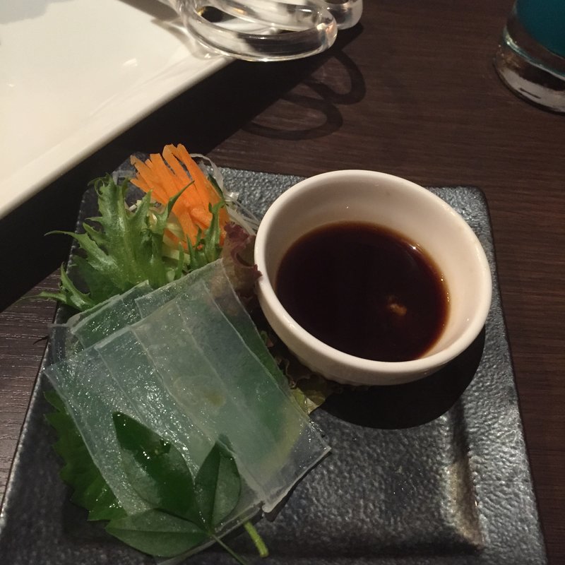 オーレアの刺身(ファイナルファンタジーエオルゼアカフェ in Akihabara TOKYO - FINAL FANTASY EORZEA CAFE)