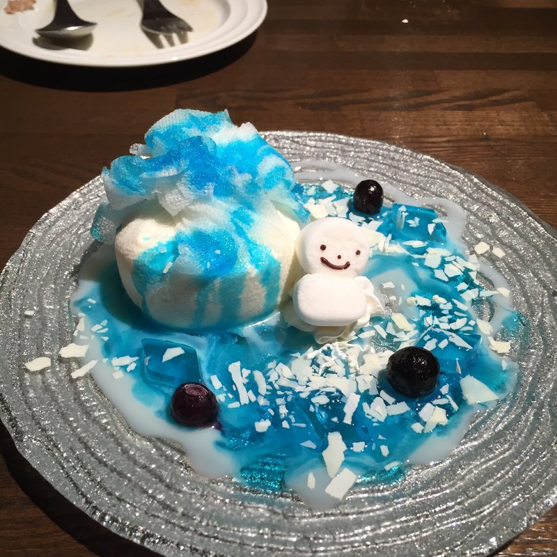 氷神シヴァのアイシクルインパクトダンジュ(ファイナルファンタジーエオルゼアカフェ in Akihabara TOKYO - FINAL FANTASY EORZEA CAFE)