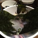 リヴァイアサンの冷やし大海嘯麺(ファイナルファンタジーエオルゼアカフェ in Akihabara TOKYO - FINAL FANTASY EORZEA CAFE)