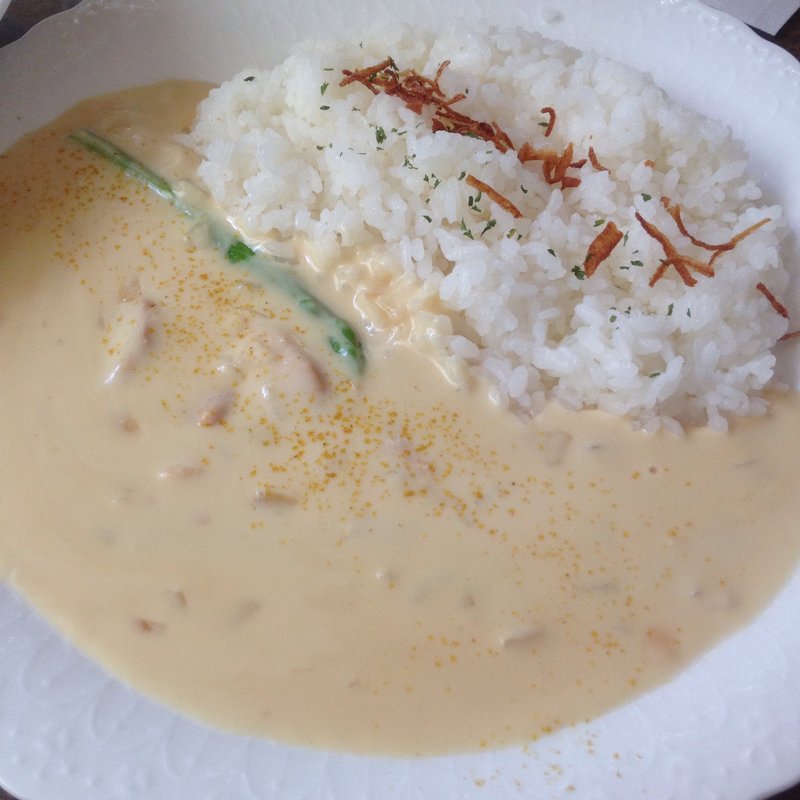 白いカレーランチ(ケニーズハウスカフェ 伊豆高原本店 （Kenny's House cafe）)