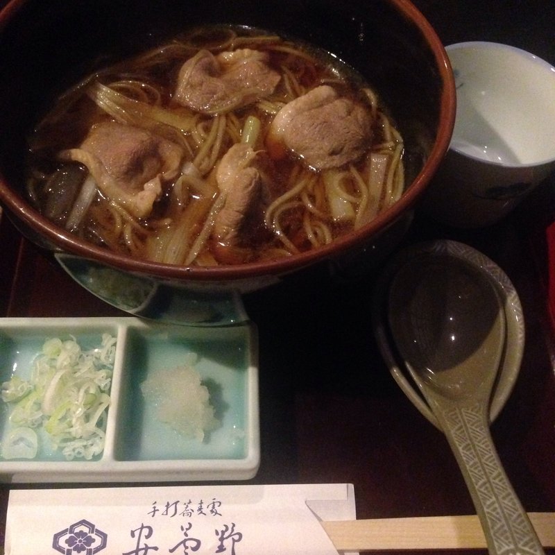 鴨南蛮そば(安曇野)