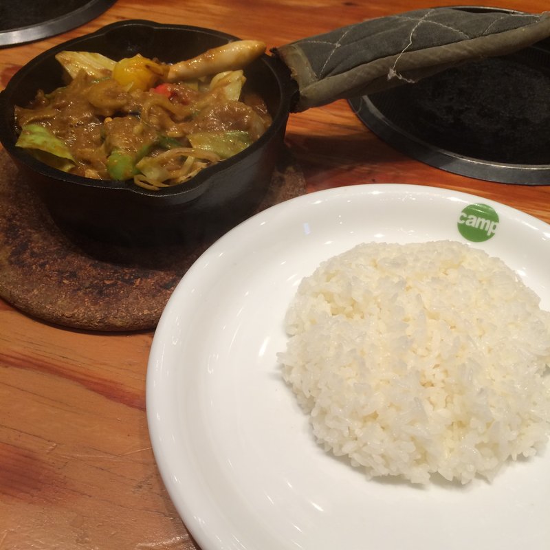 1日分の野菜カレー(野菜を食べるカレー camp MARK IS 静岡店 （キャンプ）)