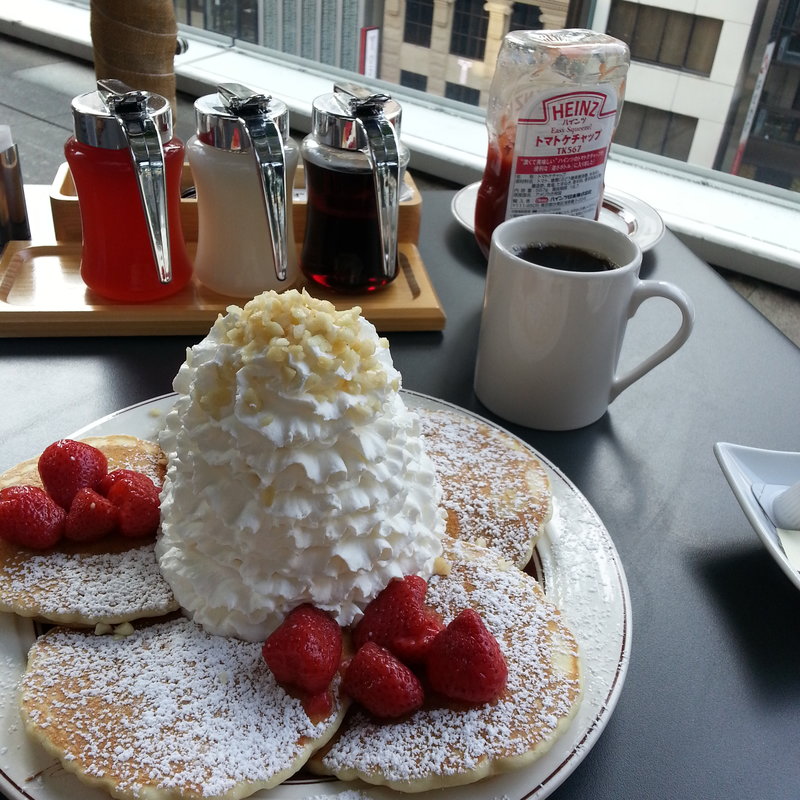 パンケーキ(Eggs 'n Things 銀座店)