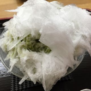 抹茶ミルク(かき氷専門店 わたぼうし)