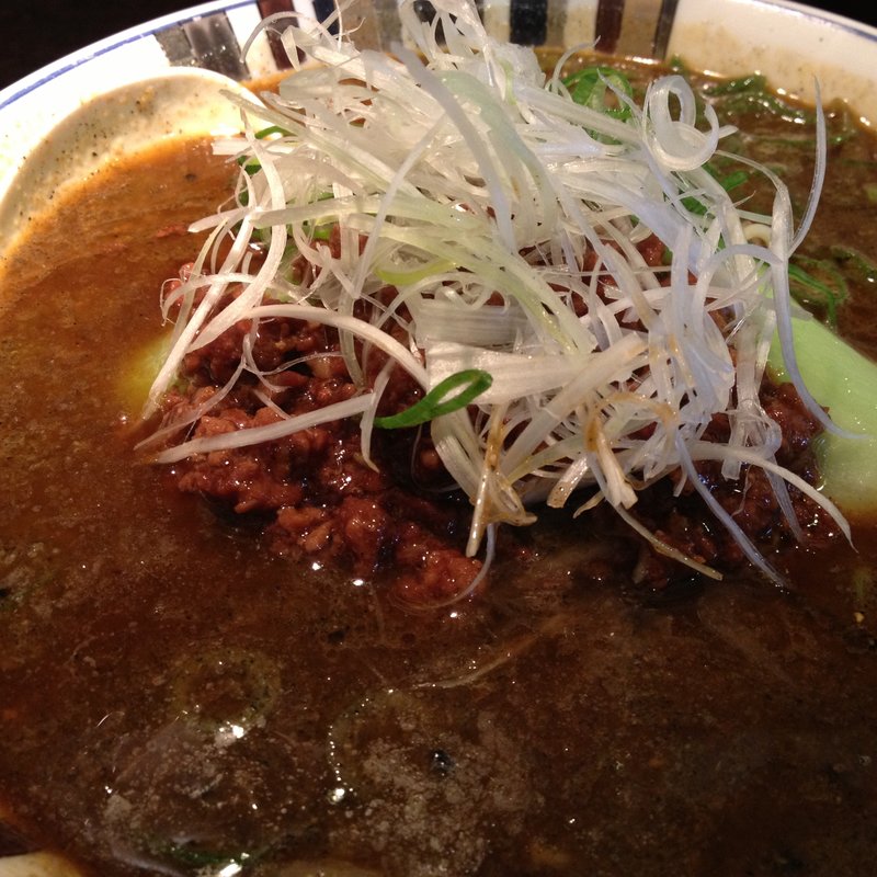 黒ごま担々麺(四川辣麺 西中島店)