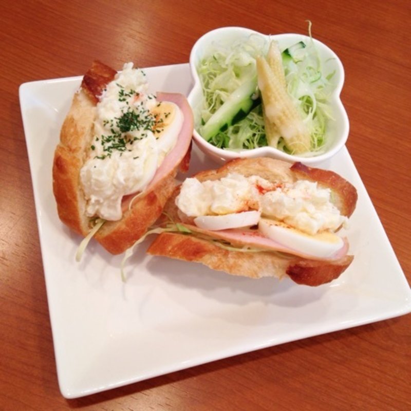 ポテ玉サンド(Soup&Tea House 香音)