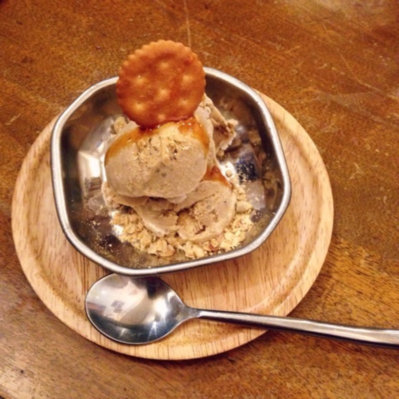 穀物コーヒーとチアシード(SEE MORE GLASS)