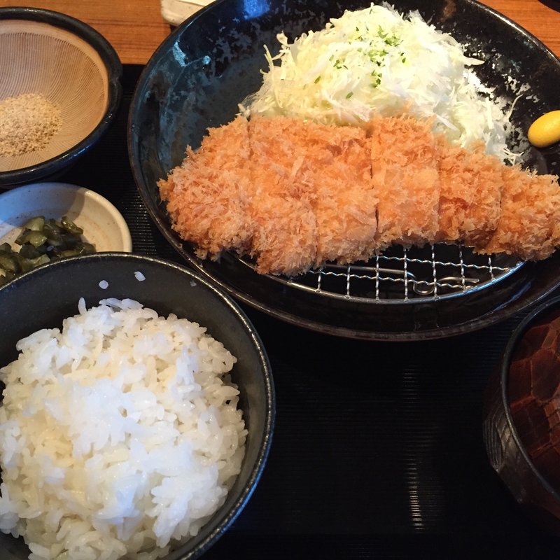 平田三元豚ロースかつ膳(平田牧場遊)