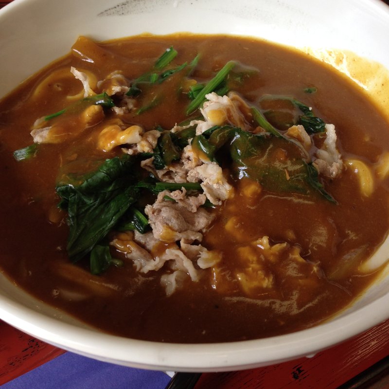 もち豚カレー(京風さぬきうどん はなこ)