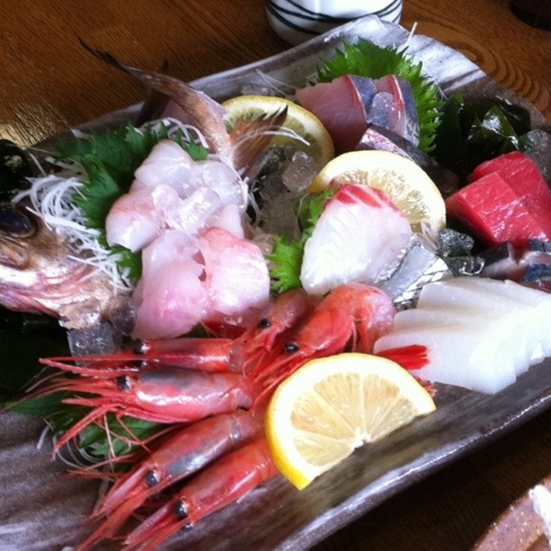 海鮮盛り(おけしょう鮮魚の海中苑 本店)